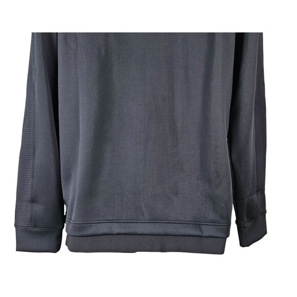 All In Motion Mens Black Soft Crewneck Sweatshirt Size Large Comfortable Sports - Picture 3 of 12